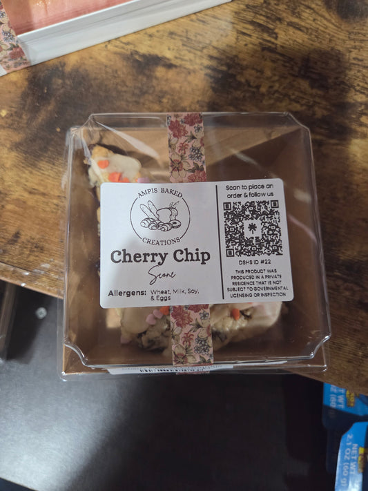 Cherry Chip Scones