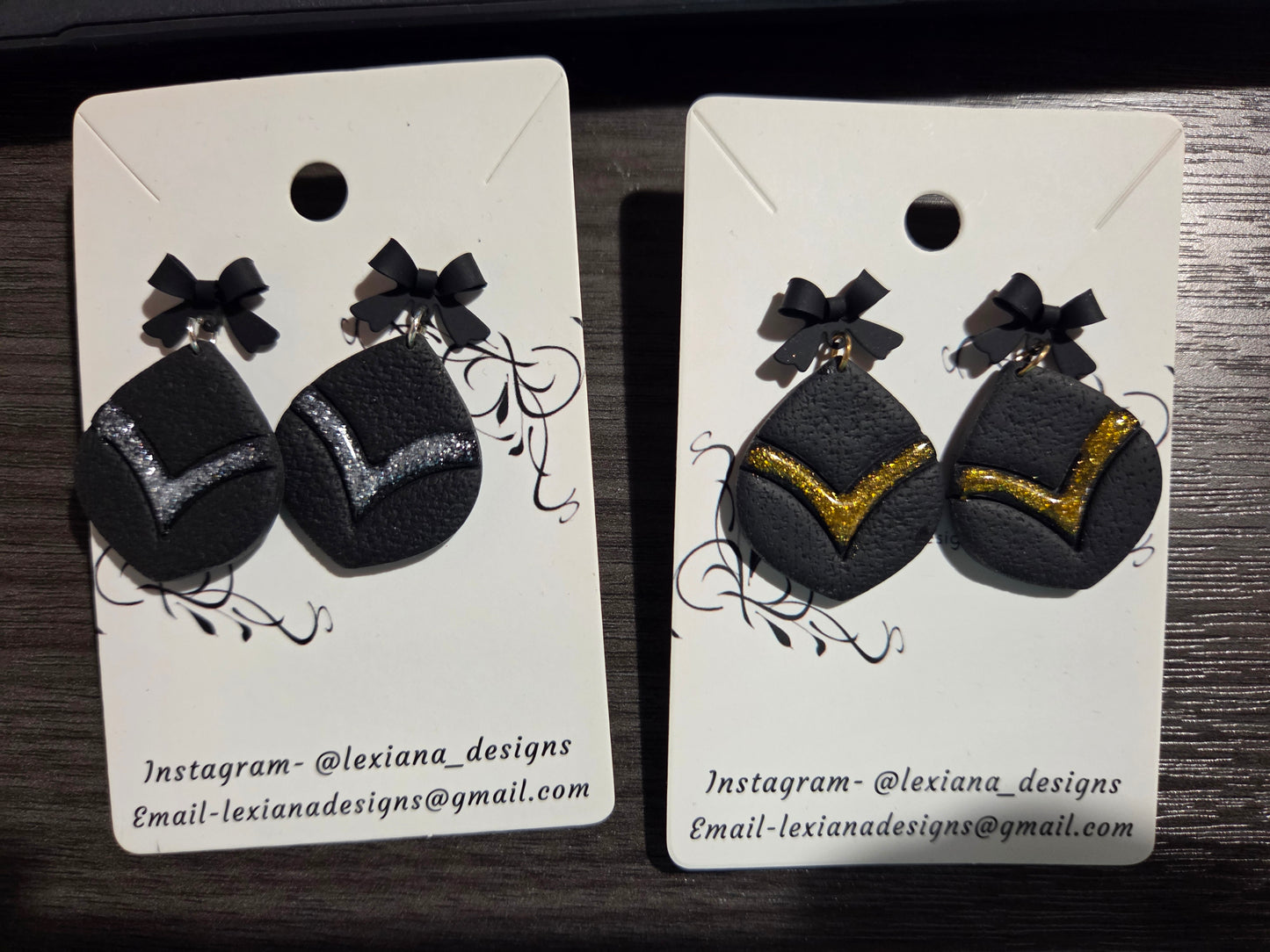 Blk Drop Dangle