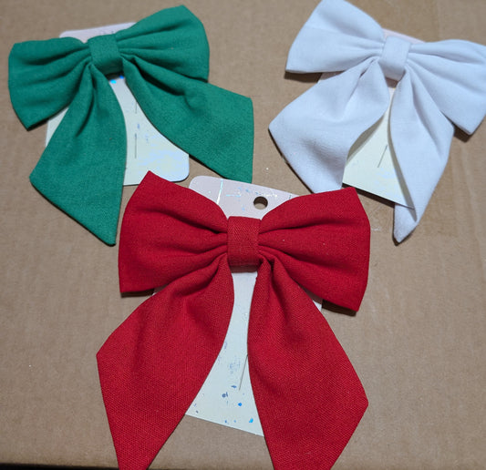 Solid Fabric Bow