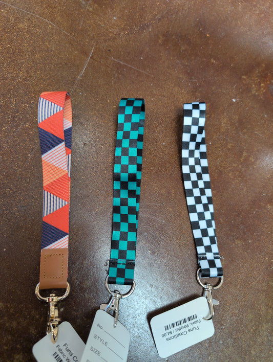 Fabric Wristlet