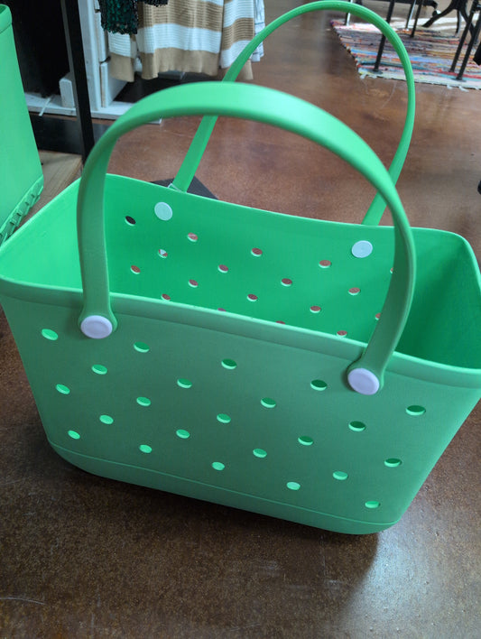 Rubber Tote XL - Green
