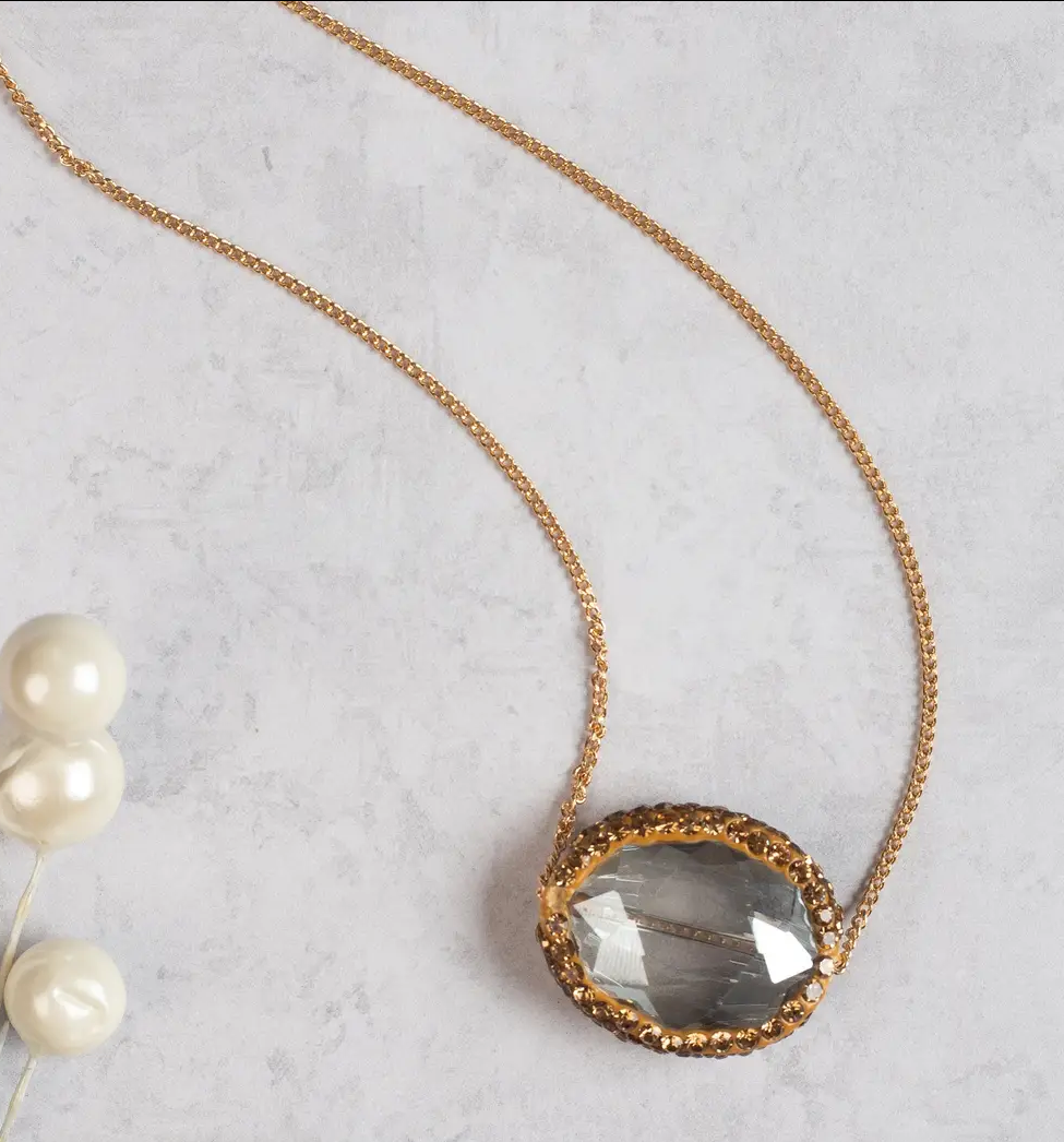 Gemstone Gold Necklace