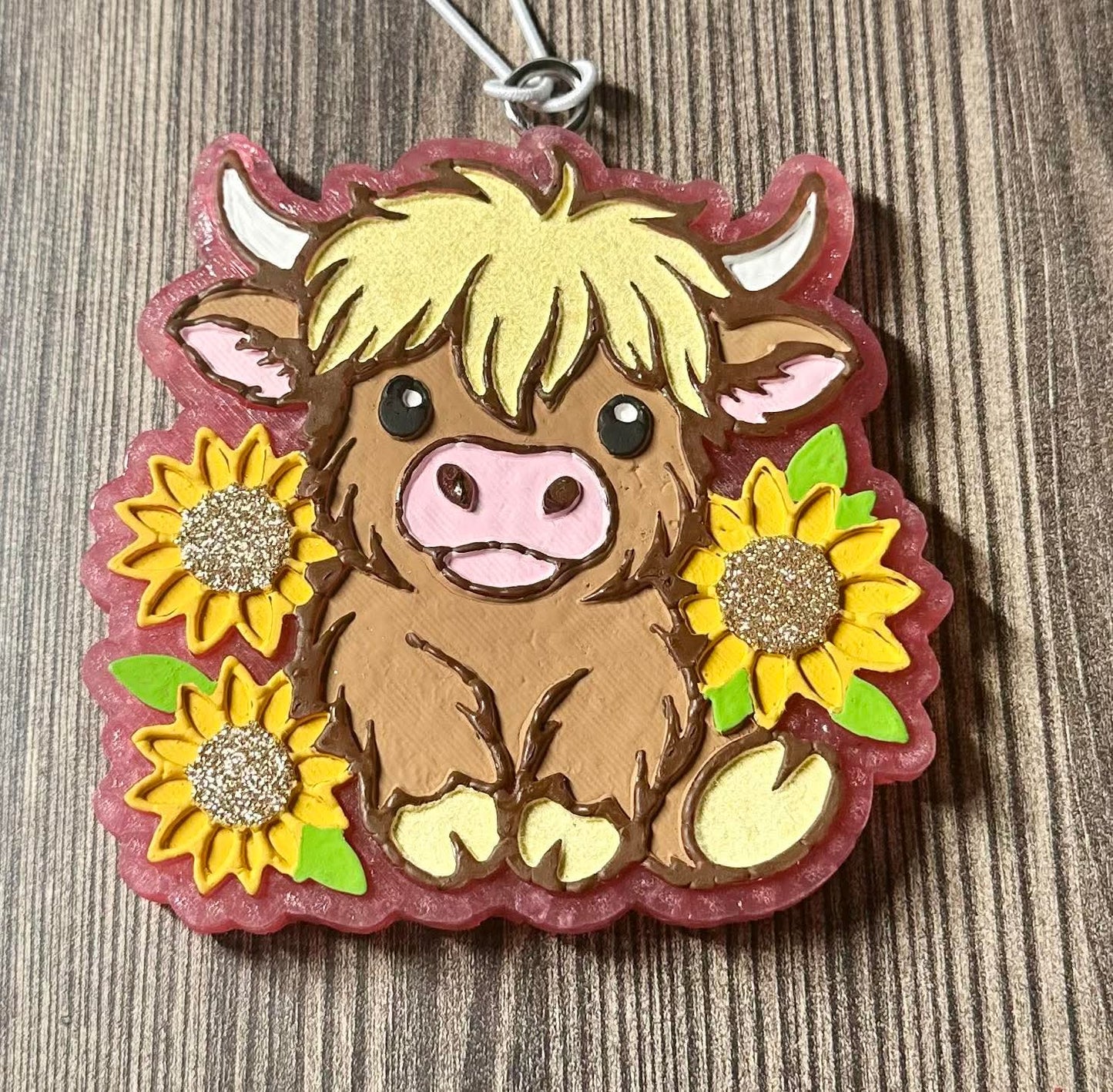 Sunflower Cow - Cowboy