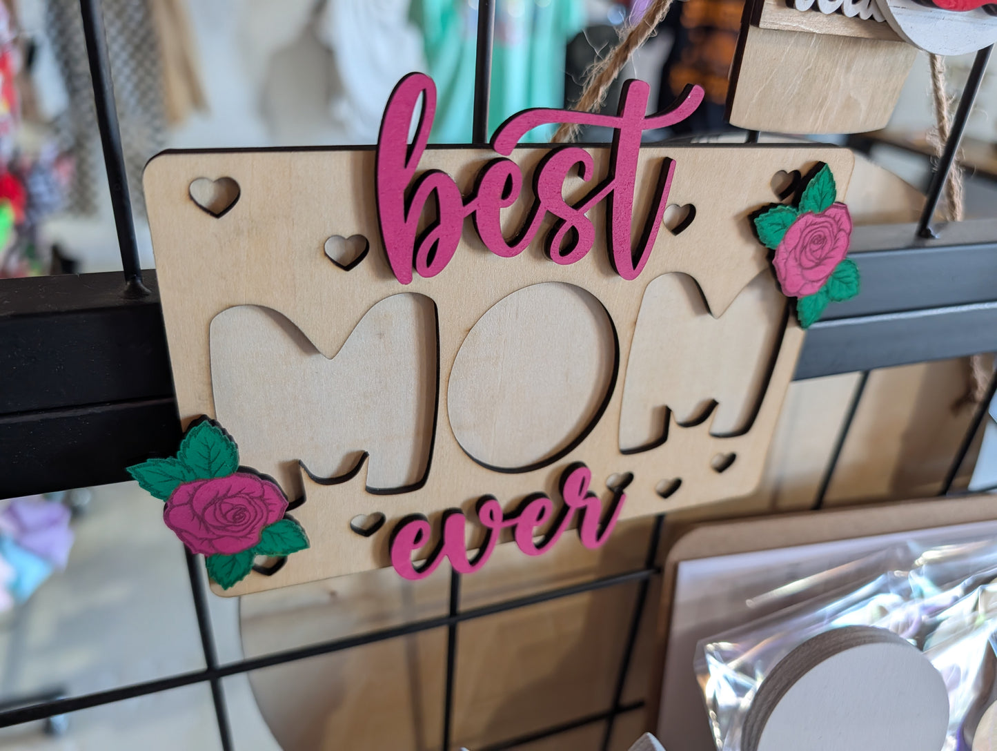 Best Mom Frame Magnet