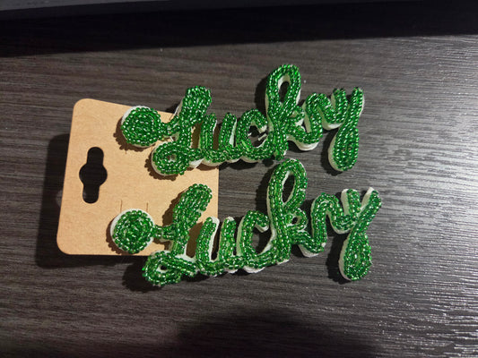 Beaded Lucky Dangle