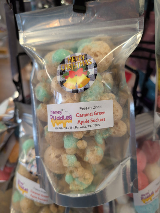 Caramel Green Apple Suckers