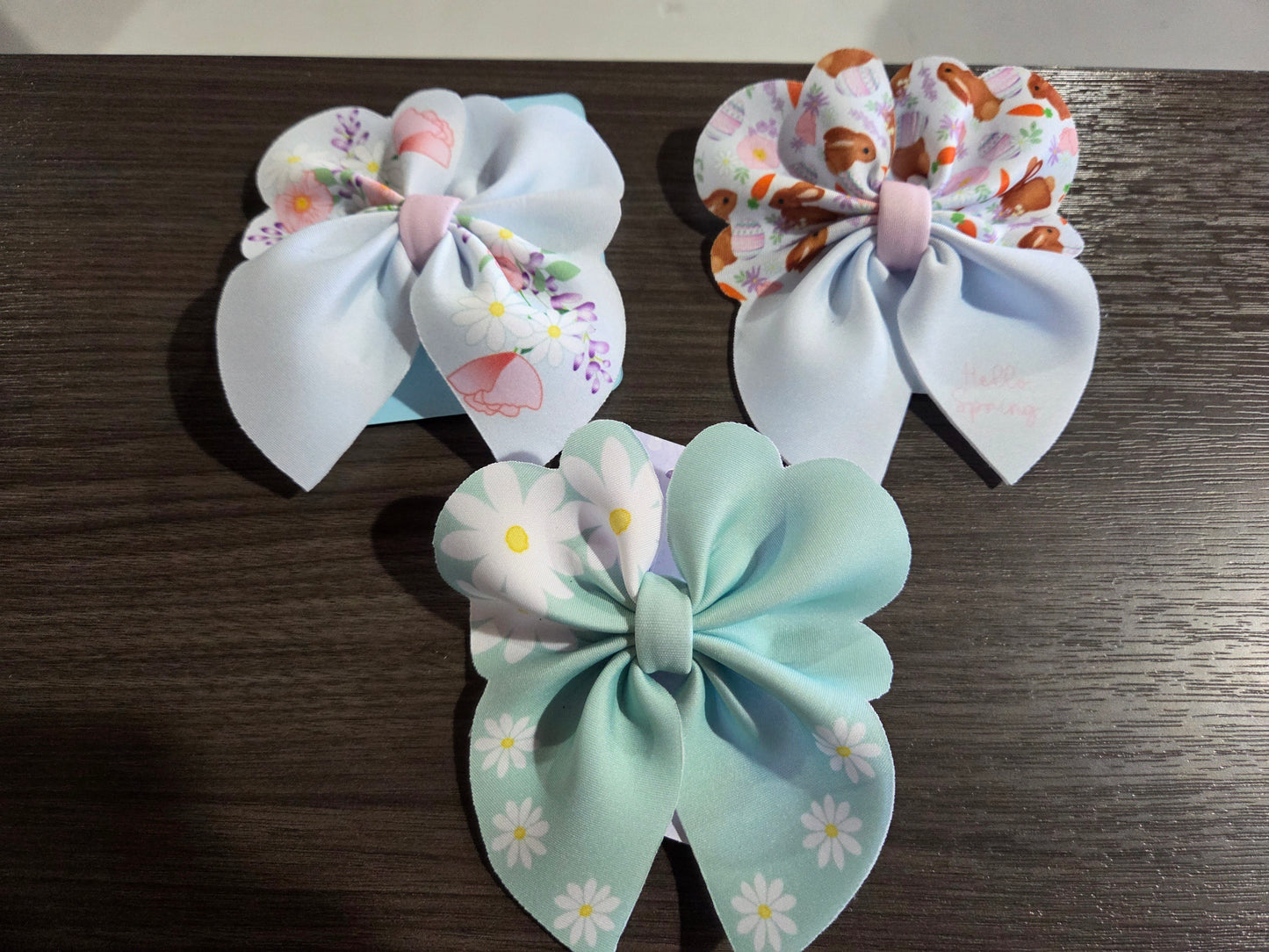 Spring Fabric Bows