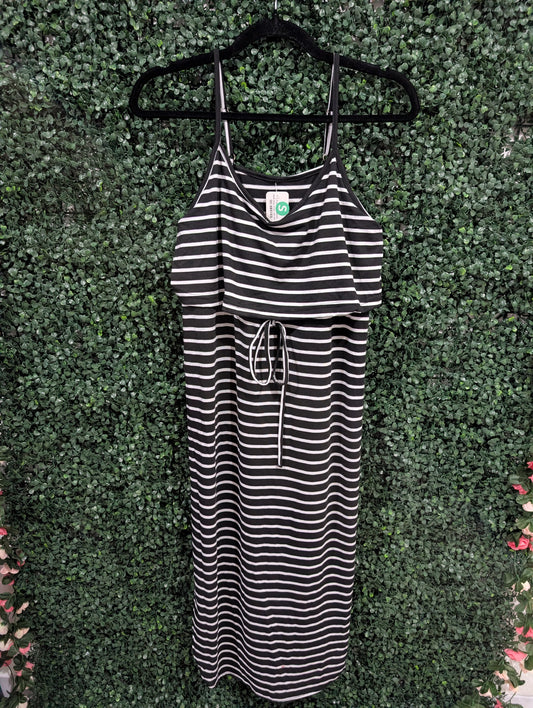 Black Stripe Dress