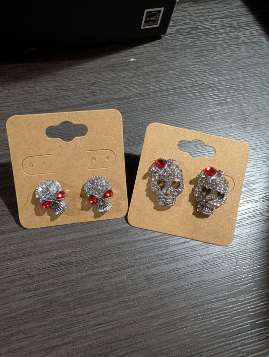 Bling Skull Stud