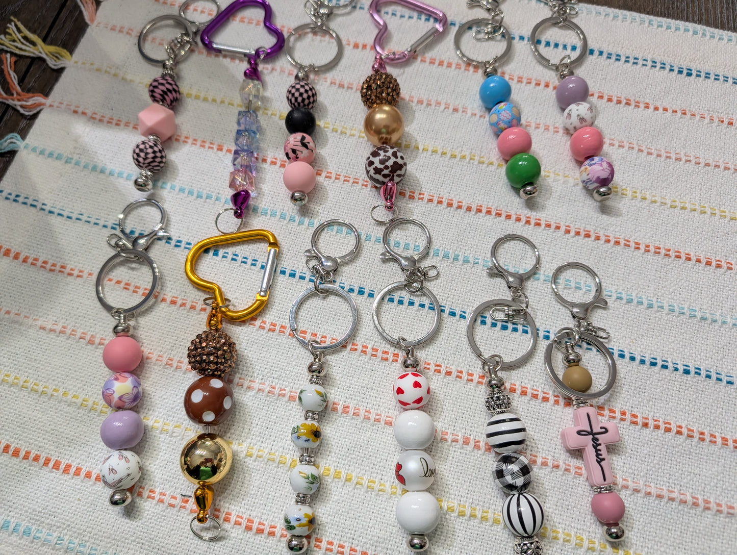 Beaded Keychains