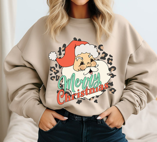 Santa Leopard Christmas