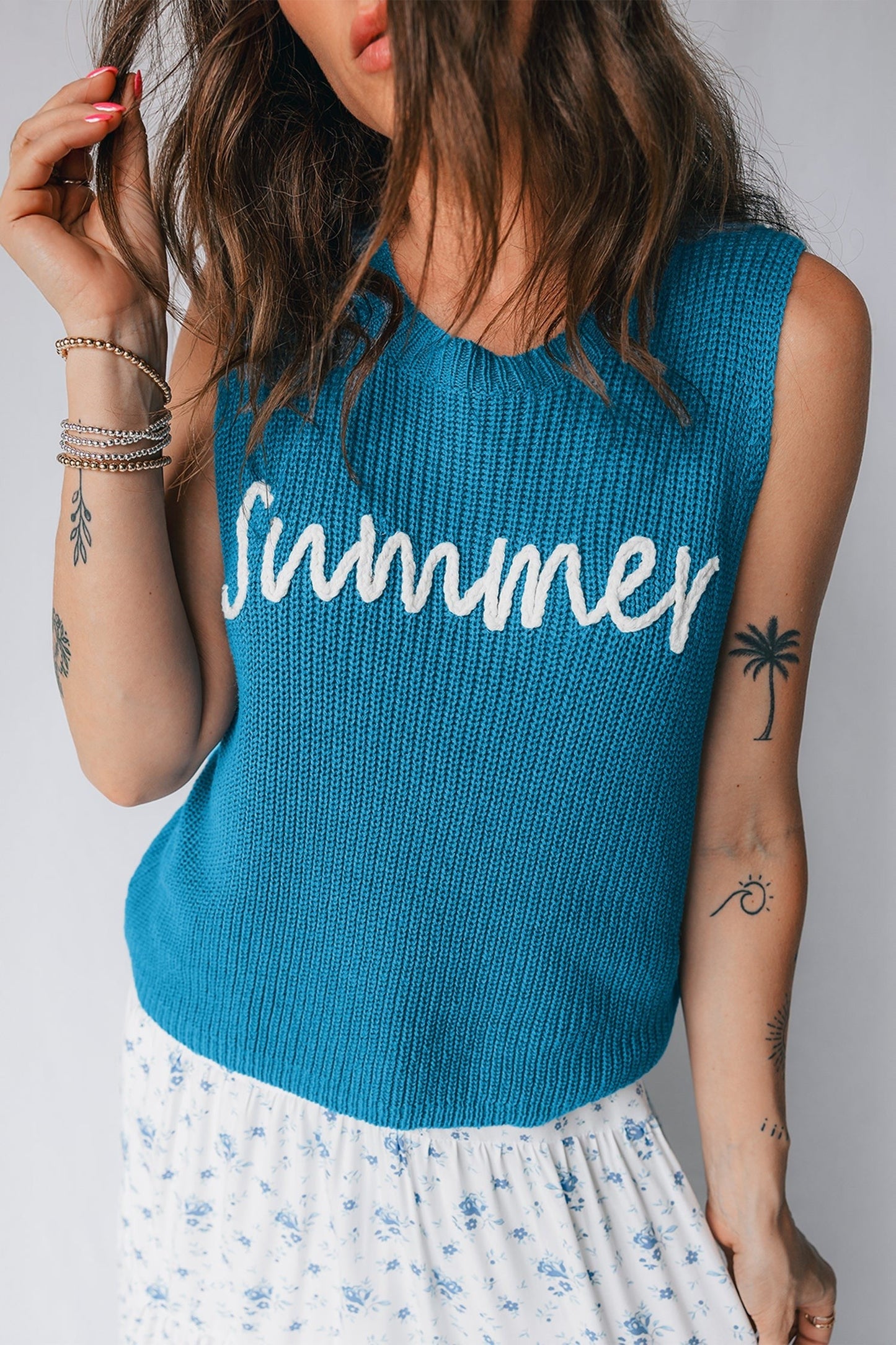 SUMMER KNIT TANK